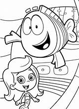 Guppies Bubble Coloring Pages Molly Print Kids Color Getcolorings Soar sketch template