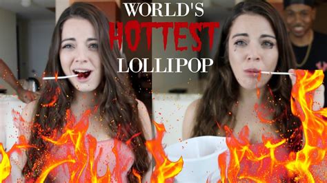 World S Hottest Lollipop Challenge Ashley Ortega Nathanael Boucaud