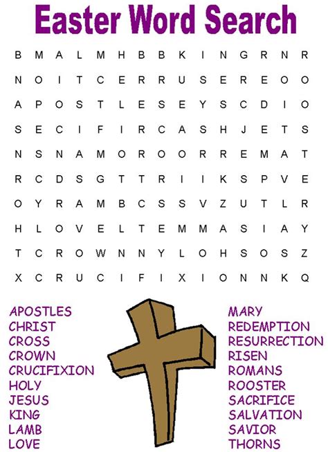 printable easter word search puzzles kitty baby love