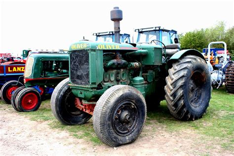 oliver detroit diesel tractor cambridge vintage sale flickr