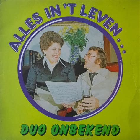 duo onbekend alles   leven  vinyl discogs