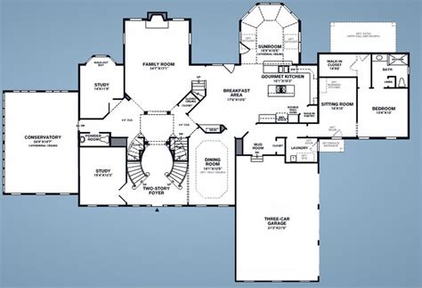 hamptons mansion floor plans