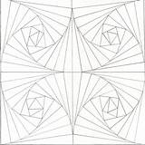 Optical Illusions Illusion Getdrawings Colouring Zen Coloringhome Siyah Beyaz sketch template