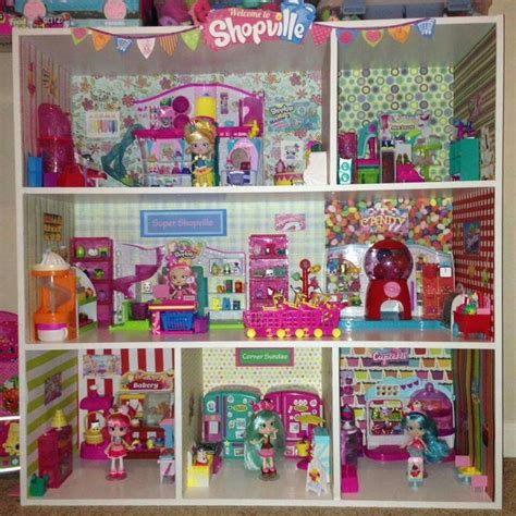 cute shopkins display  playhouse shopkins shopkins diy