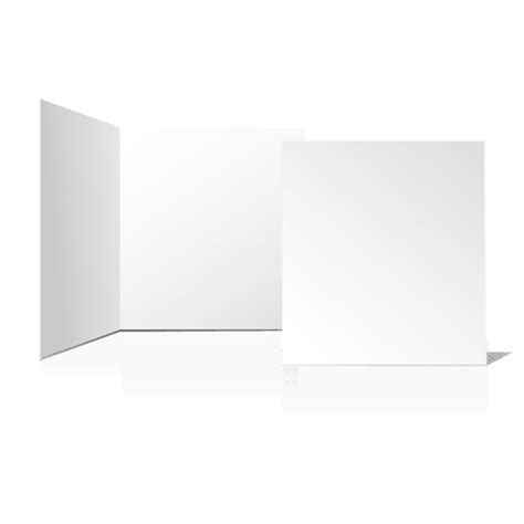 folded plain blank card png svg design   shirts