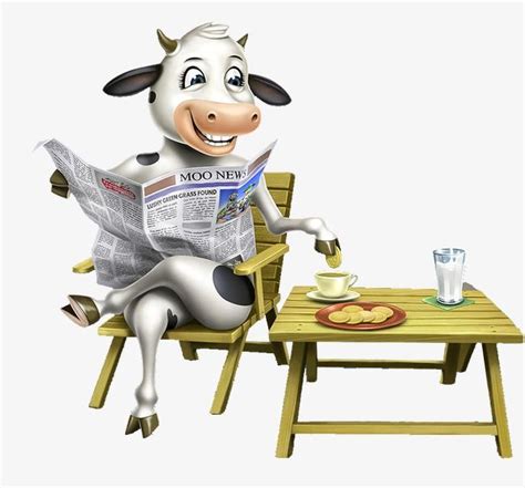 see creative cow newspaper png images cow clipart dairy cow read