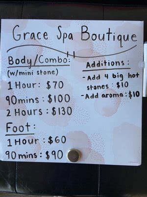 grace spa boutique updated april     reviews