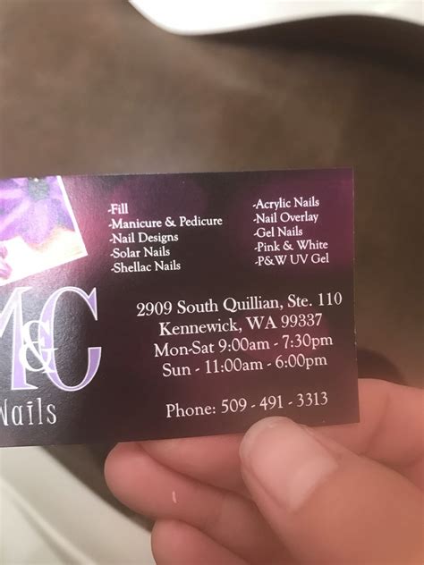 mc nails spa kennewick wa