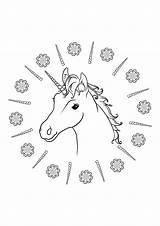 Einhorn Mandala Ausmalbilder Ausmalbild Ausmalen Einfach Kostenlos Pummel Vorla Ausdrucken Einhorner sketch template