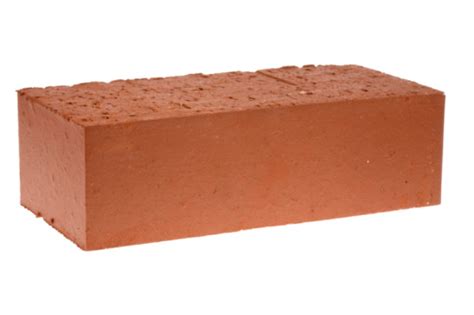 red brick   white background stock photo  image