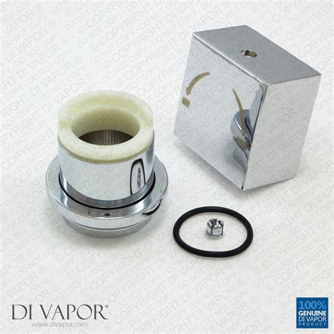 tooth square shower valve thermostatic cartridge temperature control knob handle cap