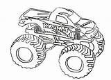Coloring Pages Monster Truck Digger Grave Getcolorings Colouring Mon Color Printable sketch template