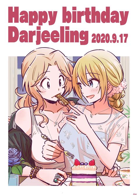 darjeeling and kay girls und panzer drawn by hone