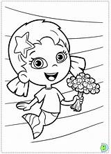 Coloring Bubble Guppies Pages Kids Popular sketch template