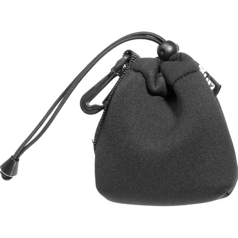 zing designs spbk small drawstring pouch black   bh