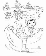Coloring Winter Pages Tags sketch template