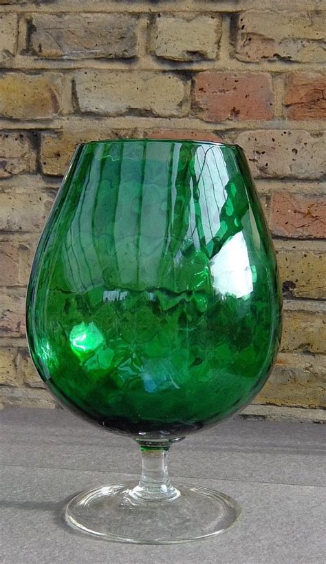 Oversized Ornamental Wine Glass Vase Etsy Oversized Wine Glass
