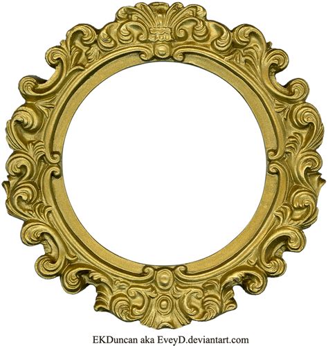 vintage gold frame   eveyd  deviantart