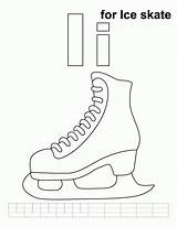 Coloring Skating Eiskunstlauf Schlittschuhlaufen Ausmalbild Kostenlos sketch template