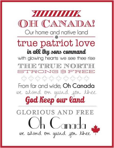 Canada Day Home Decor Printables And Instagram Sign Happy