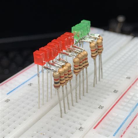 leds  resistors relectronics