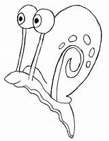 Gary Coloring Pages Snail Spongebob Outline Drawing Color Jumping High Printable Print Getcolorings Paintingvalley February sketch template