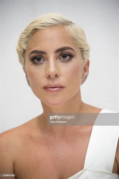 Lady Gaga At The A Star Is Born Press Conference At The Fairmont