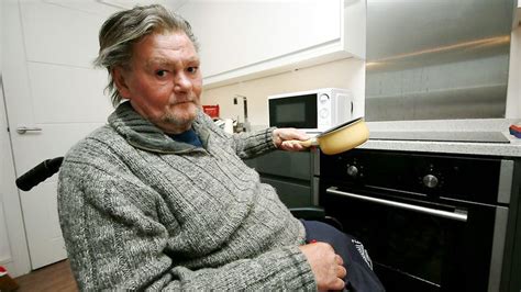 amputee put in council flat 40 miles from hometown left to die on his