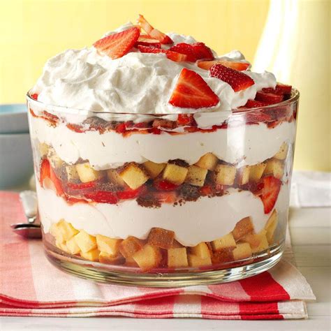 strawberry cheesecake trifle recipe taste  home