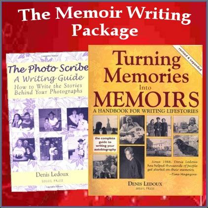 memoir writing series books     publication