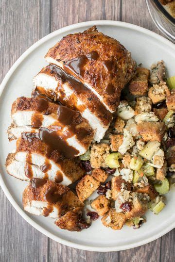 soy glazed braised turkey breast with five spice ahead