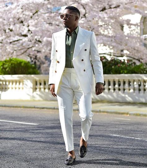 instagram mens outfits cream suits  men ivory suit