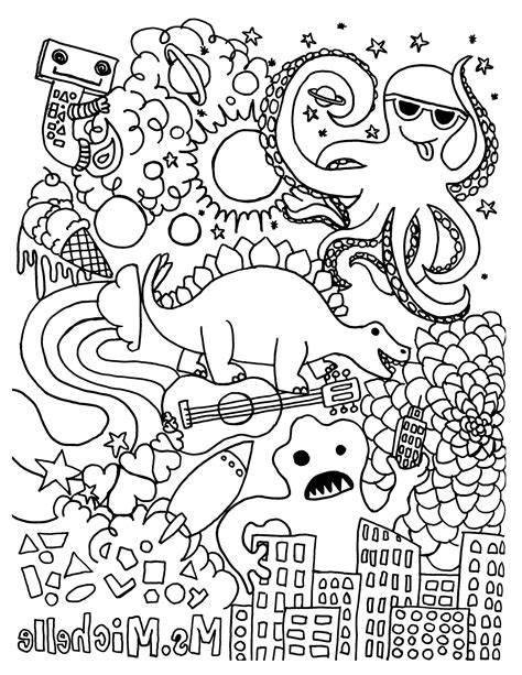 grade coloring pages