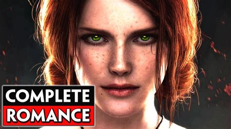 complete triss merigold romance base game expansions i the witcher 3 youtube