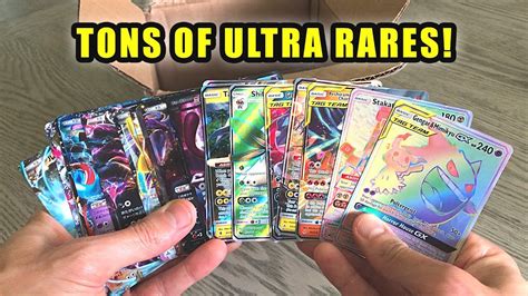 box full  ultra rare pokemon cards opening special box  cards