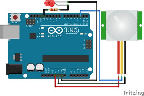 pir sensor module  arduino arduino project hub