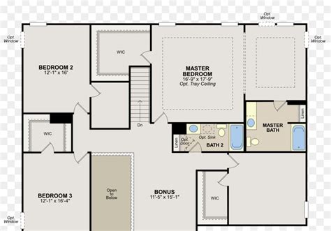 ryland cantata ii floor plan floorplansclick