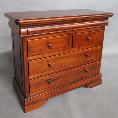 solid mahogany wood chest  drawers bedroom furniture