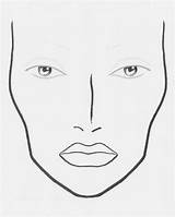 Gesicht Schminken Gesichter Mac Rosto Malvorlagen Sobrancelha sketch template