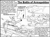 Armageddon Revelation sketch template