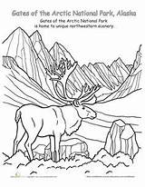 National Coloring Park Denali Pages Rocky Gate Bridge Golden Mountains Inspiring Celebrate Parks Remember Mountain Enjoy These Designlooter Drawing Step sketch template