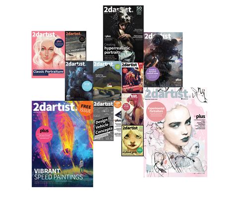 mag covers dartist magazine
