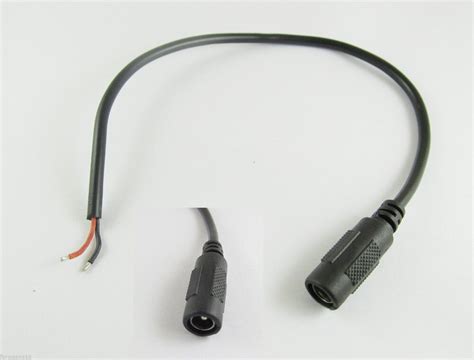 1pcs Cctv Dc Power Plug Jack Connector 5 5 X2 1mm Female