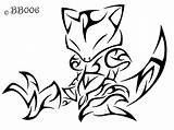 Abra Tribal Tattoo Pokemon Deviantart Drawing Choose Board Stencils sketch template