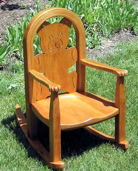 plans  childs rocking chair woodworking projects plans
