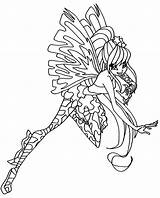 Stella Sirenix Winx Elfkena Wix Ispirazione Bloom sketch template