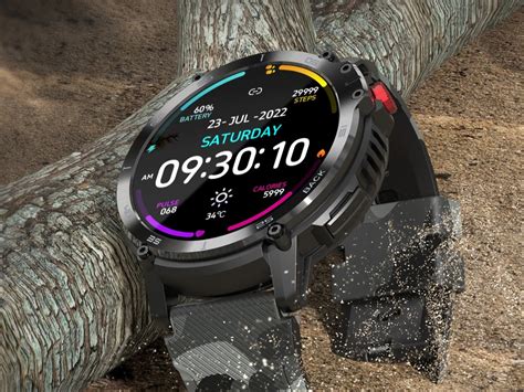 smartwatch met bluetooth bellen en gemelde bloedzuurstofniveau monitor wereldwijd