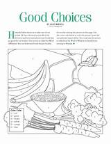 Primary Choices Lds sketch template