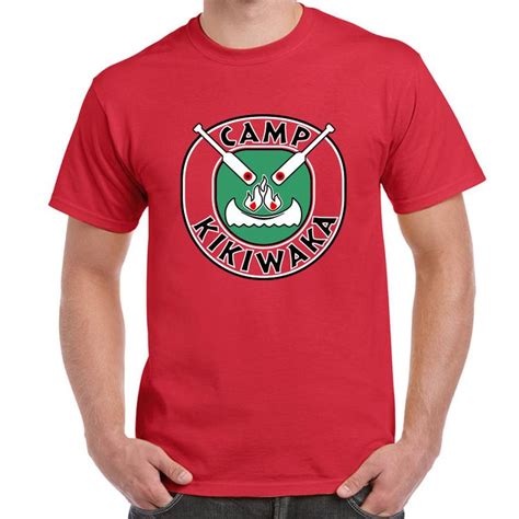 camp kikiwaka logo kikiwaka wore  tv red  shirt ebay mens