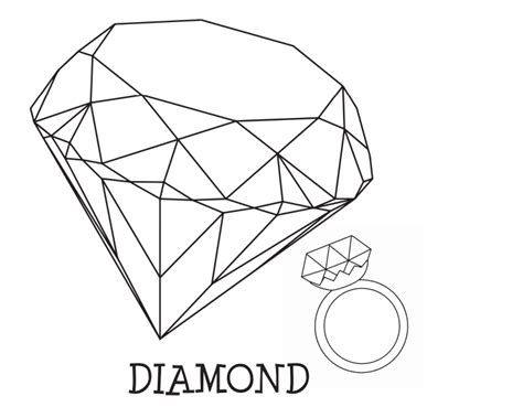 blog de linguagens diamond coloring page